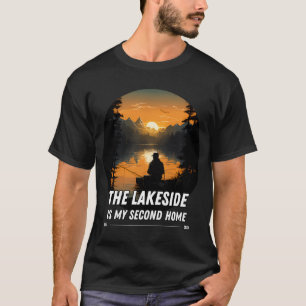 Camiseta A Margem do Lago é minha Segunda Casa