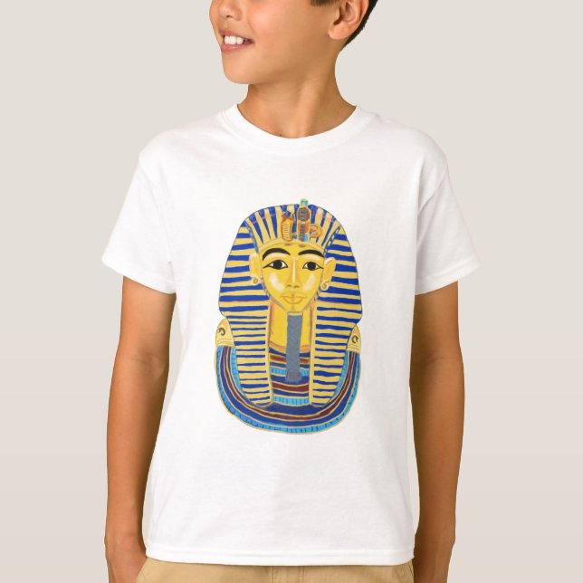 Camiseta A máscara de Tutankhamun (Frente)