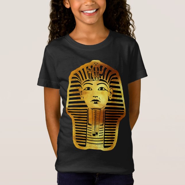 Camiseta A Máscara Dourada Egípcia de Tutancâmon (Frente)