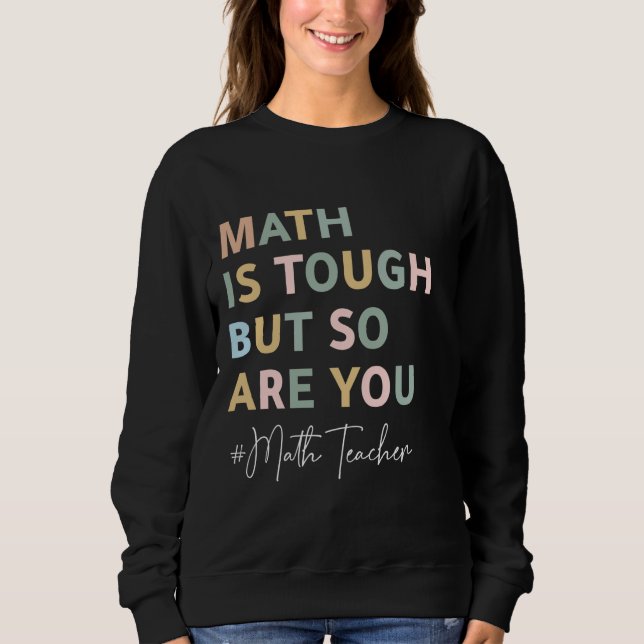 Camiseta A matemática é difícil, mas você também é engraçad (Frente)
