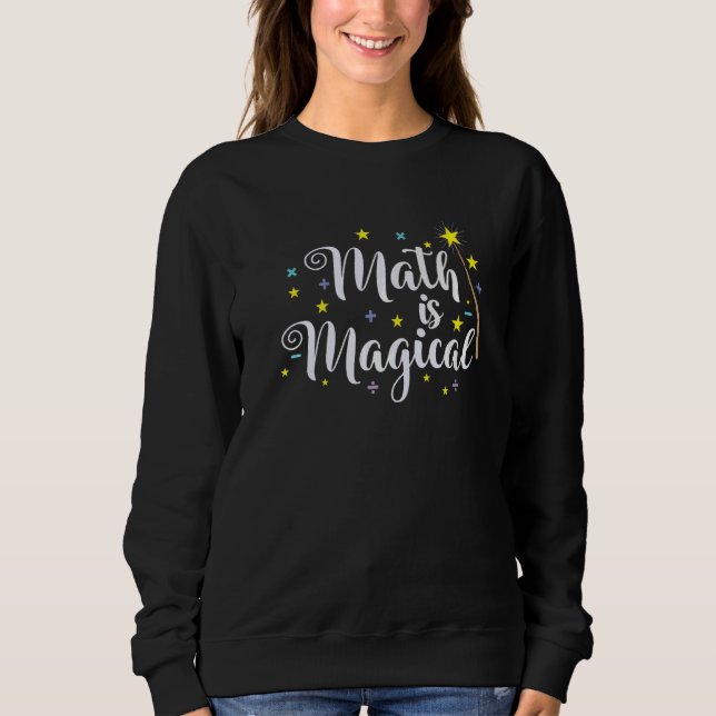 Camiseta A matemática é mágica e não mágica (Frente)