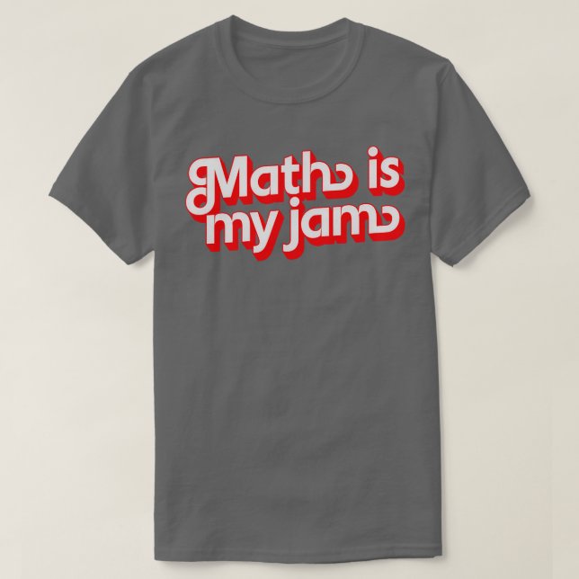 Camiseta A Matemática É O Meu Emperramento (Frente do Design)