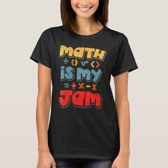 Camiseta A Matemática É O Meu Emperramento (Frente)