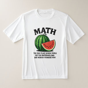 Camiseta A matemática é o único lugar onde as pessoas compr