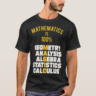 Camiseta A matemática é uma corrida de cavalos de galope