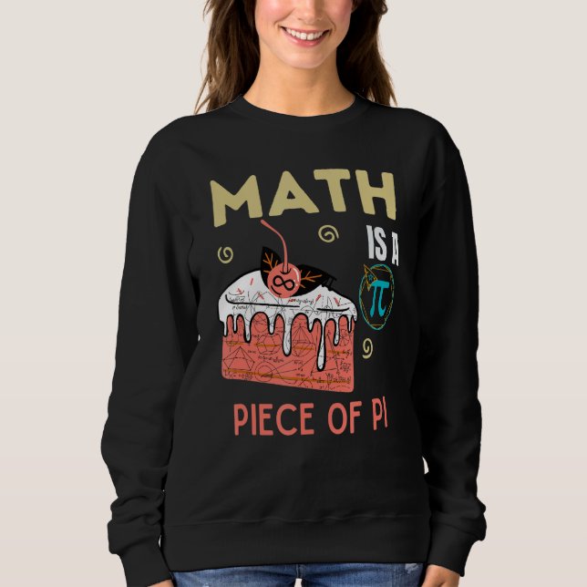 Camiseta A Matemática É Uma Peça De Pi Pi Day Para Crianças (Frente)