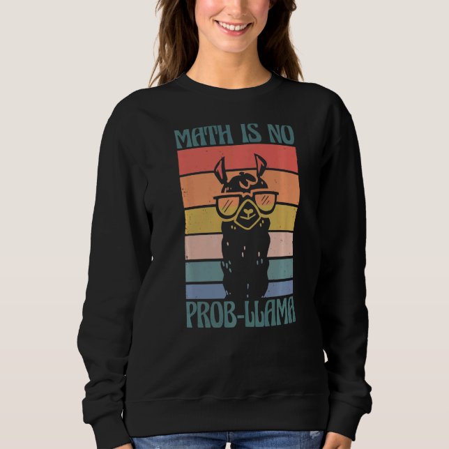Camiseta A Matemática Escolar Não É Professora Prob Llama 1 (Frente)
