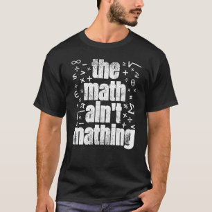 Camiseta A Matemática não é Matemática