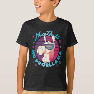 Camiseta A Matemática Não É ProbLlama