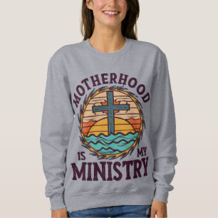 Camiseta A Maternidade É A Minha Escola Doméstica Do Minist
