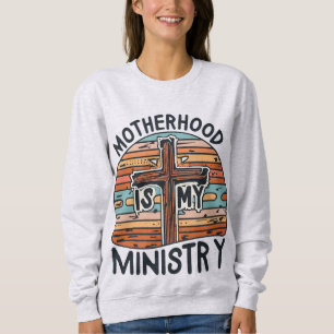 Camiseta A Maternidade É A Minha Escola Doméstica Do Minist