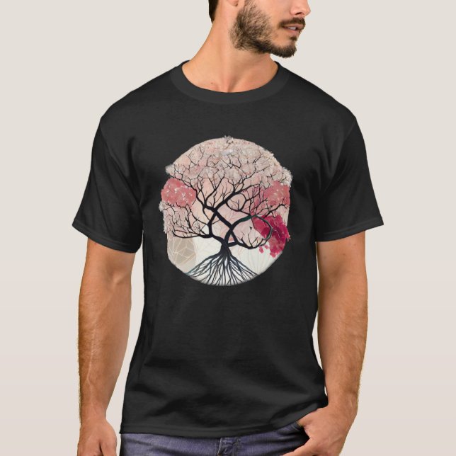 Camiseta A Meaningful and Thoughtful Cherry Blossom Tree of (Frente)
