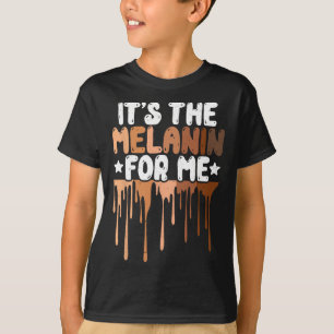 Camiseta A Melanina Para Mim Melanizou A História Negra Jun