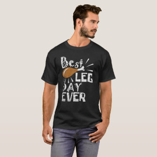 Camiseta A melhor acção de graças sempre engraçada do dia