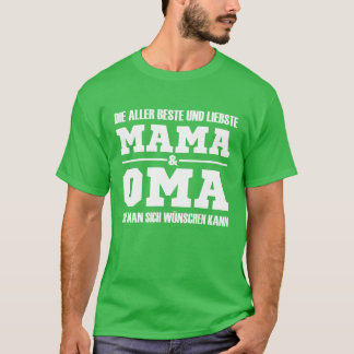 Camiseta A melhor amiga da vovó-mãe Dia de as mães