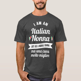 Camiseta A melhor avó italiana de Excelente nonna e