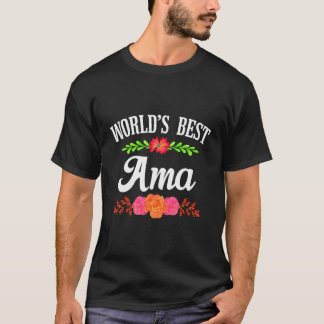 Camiseta A Melhor Avó Legal Ama Do Mundo