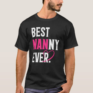 Camiseta A melhor babá de sempre Dia de as mães