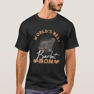 Camiseta A Melhor Barba Do Mundo Mamãe Cachorra Mulheres E