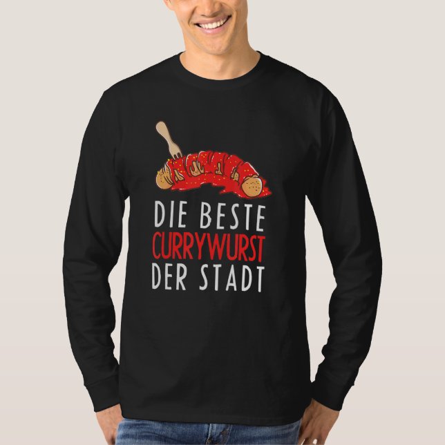 Camiseta A Melhor Caixa de Ataque do Currywurst Der Stadt (Frente)