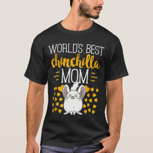 Camiseta A Melhor Chinchilla Mãe S do Mundo