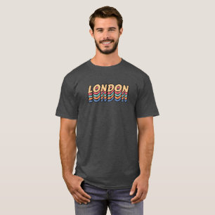 Camiseta A melhor cidade para visitar Londres - nome da cid