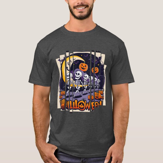 Camiseta A melhor colheita de presentes de Halloween (Frente)