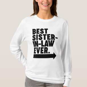 Camiseta A melhor cunhada de sempre