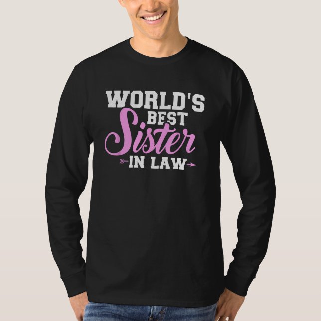 Camiseta A melhor cunhada do mundo (Frente)