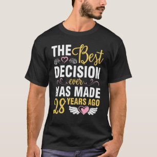 Camiseta A Melhor Decisão De Casamento Já Foi Tomada 28