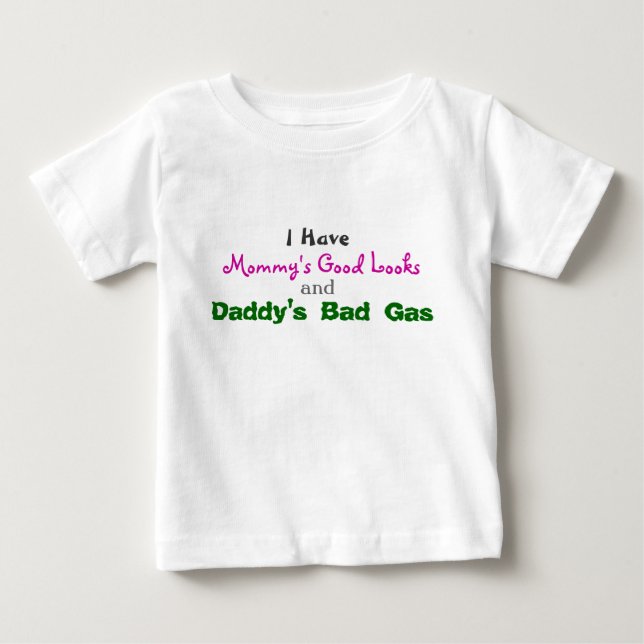 Camiseta A melhor e a pior das qualidades do bebê (Frente)