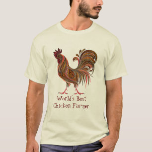 Camiseta A melhor Fazenda de galinha do mundo