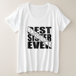 CAMISETA A MELHOR IRMÃ DE TODOS.