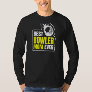 Camiseta A Melhor Jogadora De Boliche Mãe Alguma Vez Cita P