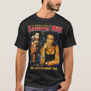 Camiseta A Melhor Lauryn Excelente Hil Garçonete Para Rappe