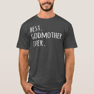 Camiseta A melhor madrinha de Deus Chá de Mãe