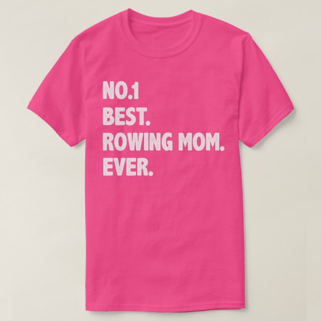 Camiseta A melhor mãe a remar nunca (Frente do Design)