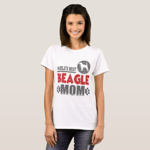 CAMISETA A MELHOR MÃE BEAGLE DO MUNDO