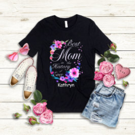 Camiseta A melhor mãe da história do mundo