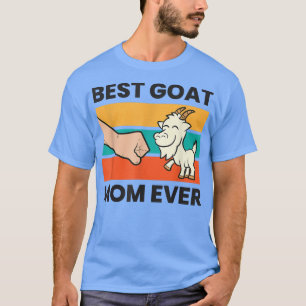 Camiseta A melhor mãe de cabra de cabra do fazendeiro já fo