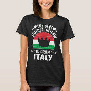 Camiseta A Melhor Mãe De Direito É A Itália, A Mãe Da