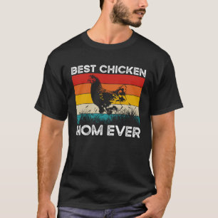 Camiseta A melhor mãe de frango, dono de galinha, mãe de fr