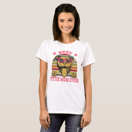 Camiseta A Melhor Mãe De Pitbull