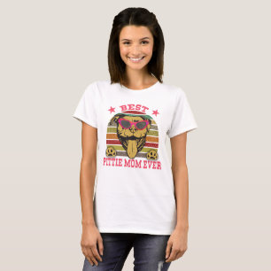 Camiseta A Melhor Mãe De Pitbull
