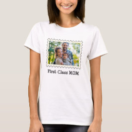 Camiseta A melhor mãe de primeira classe do MOM para fotos 