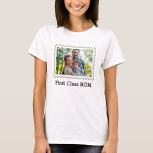Camiseta A melhor mãe de primeira classe do MOM para fotos