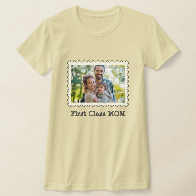 Camiseta A melhor mãe de primeira classe do MOM para fotos  (Postura )