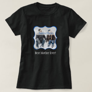 Camiseta A Melhor Mãe De Sempre! Personalizado de Fotograf