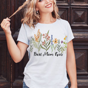 Camiseta A melhor mãe de todos os Dias de as mães