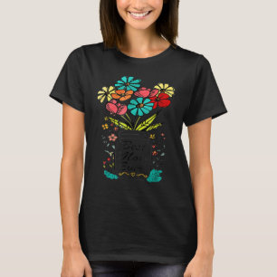 Camiseta A Melhor Mãe De Todos Os tempos Com Flor Para As M